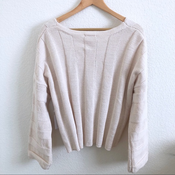 Adorable cropped ribbed knit sweater - Picture 6 of 8